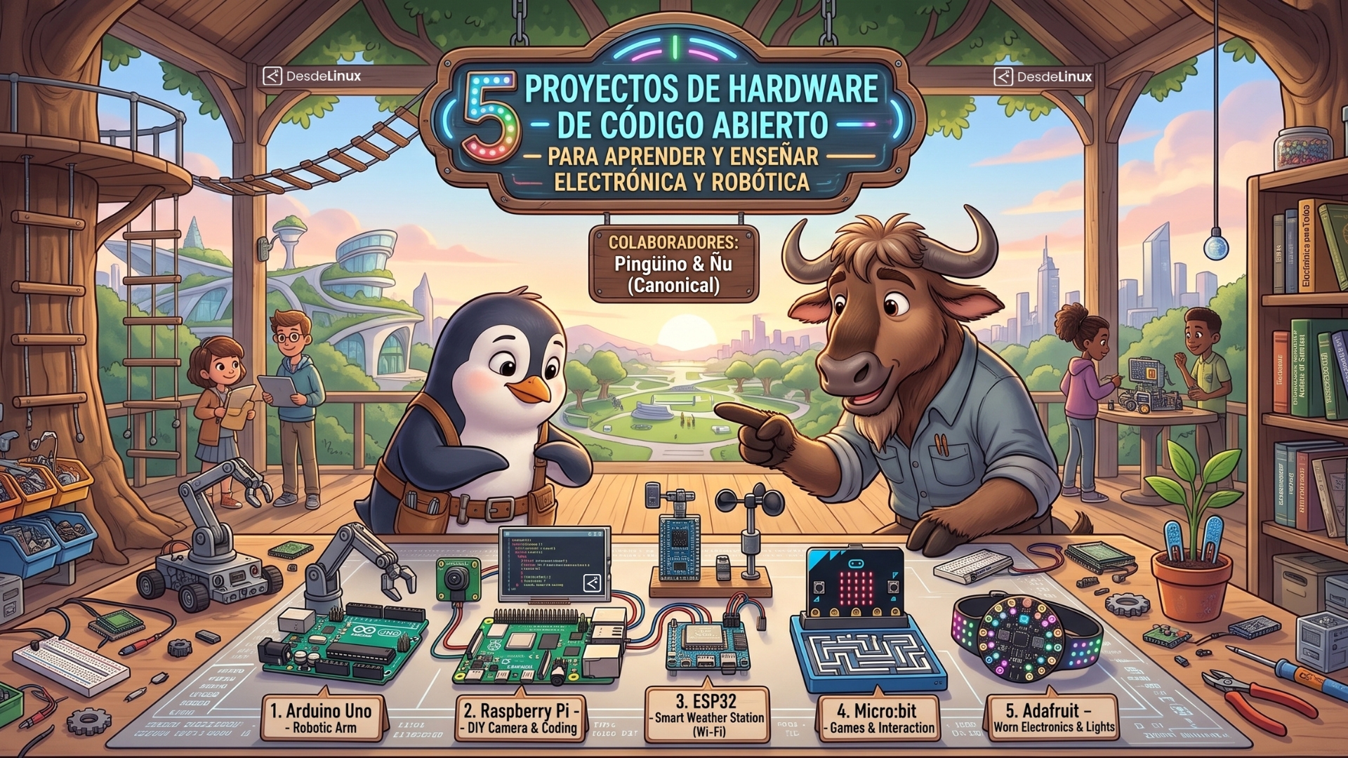 Electrónica y Robótica: 5 Proyectos de hardware de código abierto
